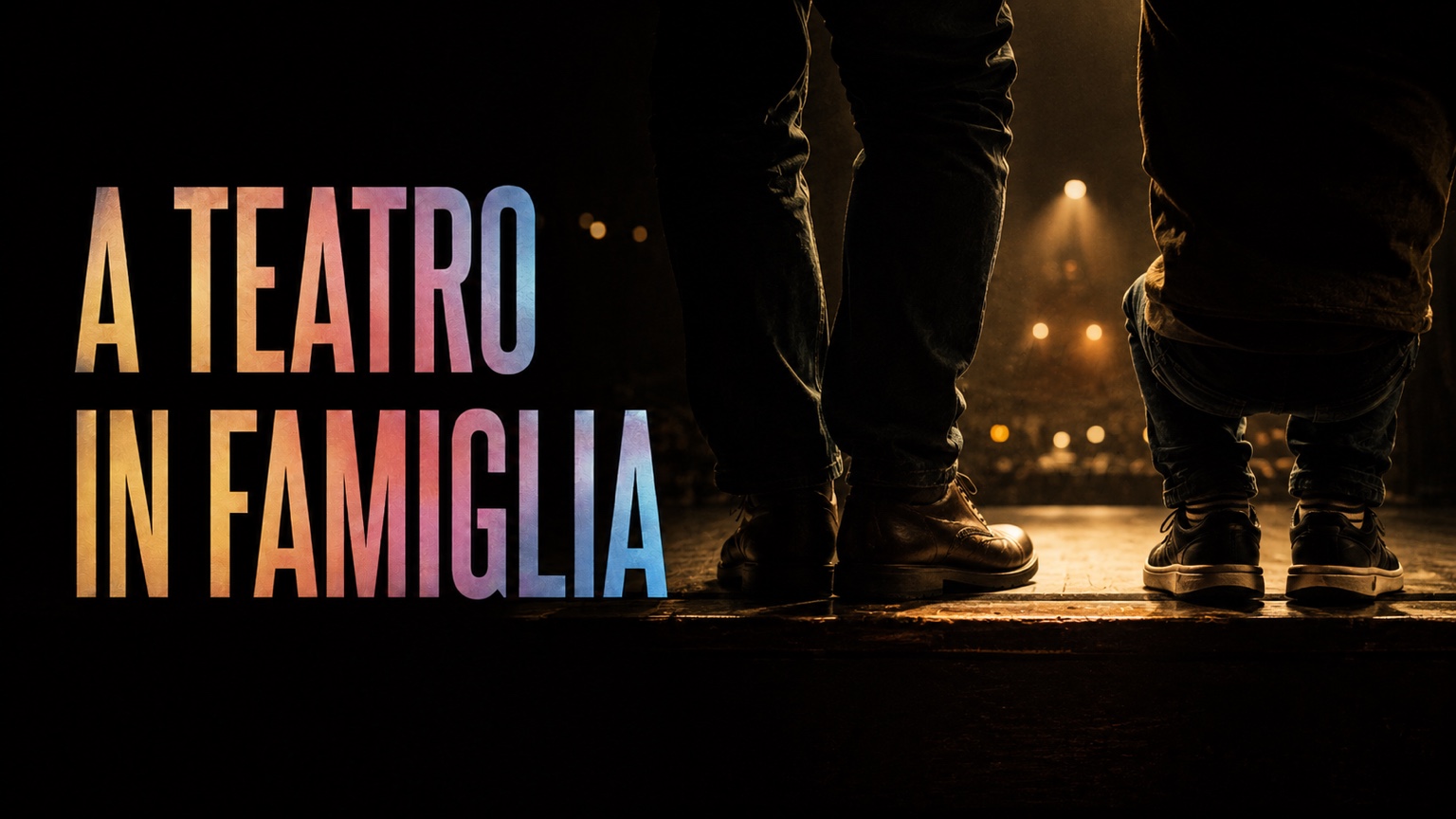 Copertina della rassegna A teatro in famiglia