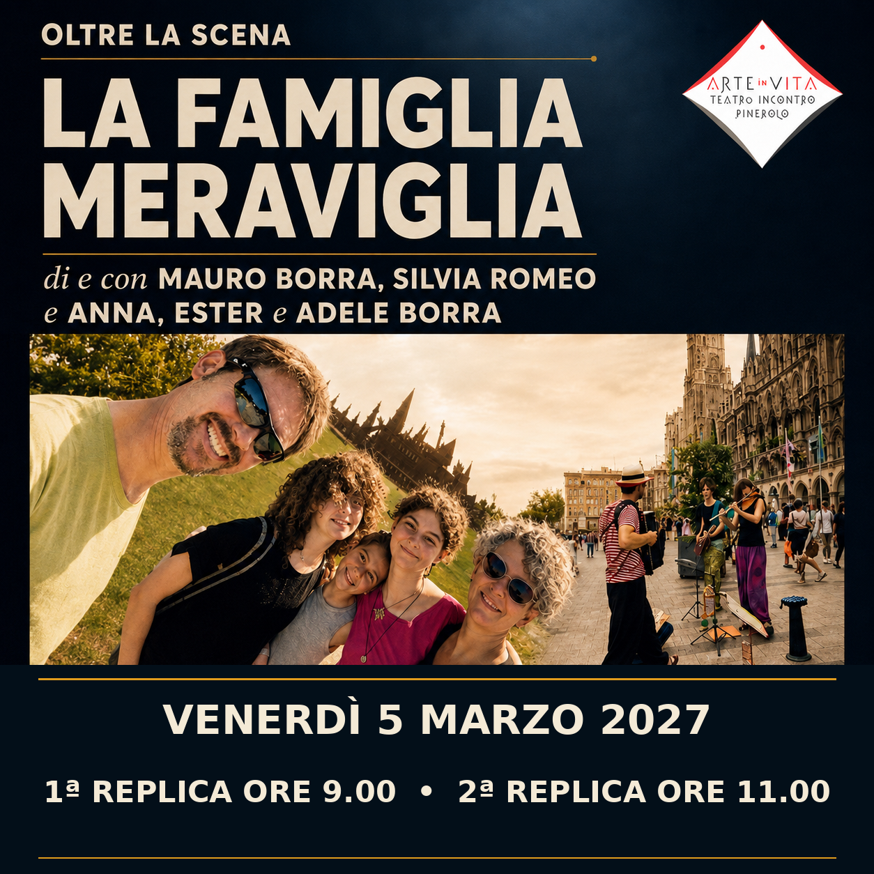 La Famiglia Meraviglia, spettacolo della rassegna Oltre la scena