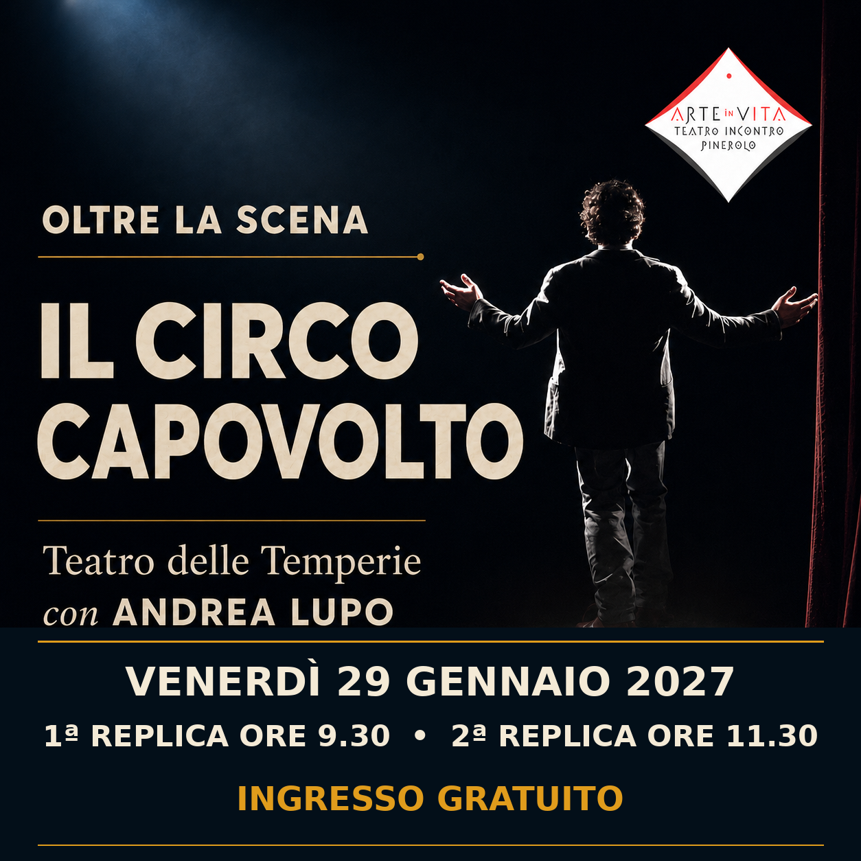 Il circo capovolto, spettacolo della rassegna Oltre la scena