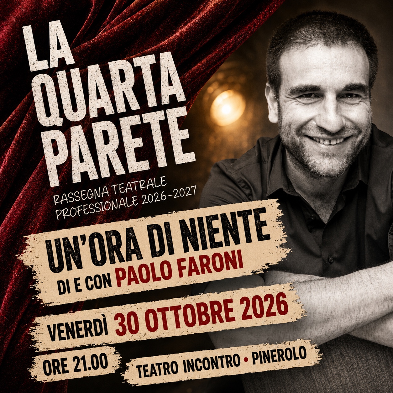 Un’ora di niente — La Quarta Parete 2026/27