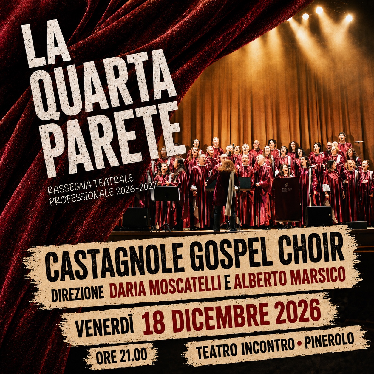 Castagnole Community Choir — La Quarta Parete 2026/27