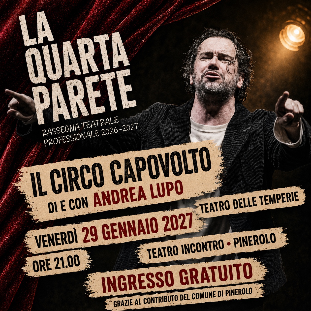 Il circo capovolto — La Quarta Parete 2026/27