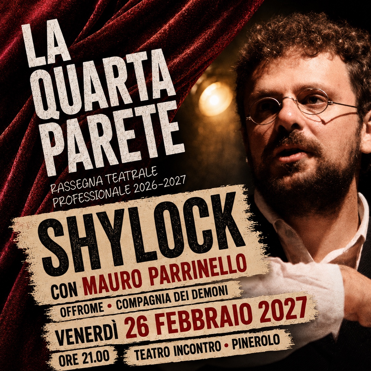 Shylock — La Quarta Parete 2026/27