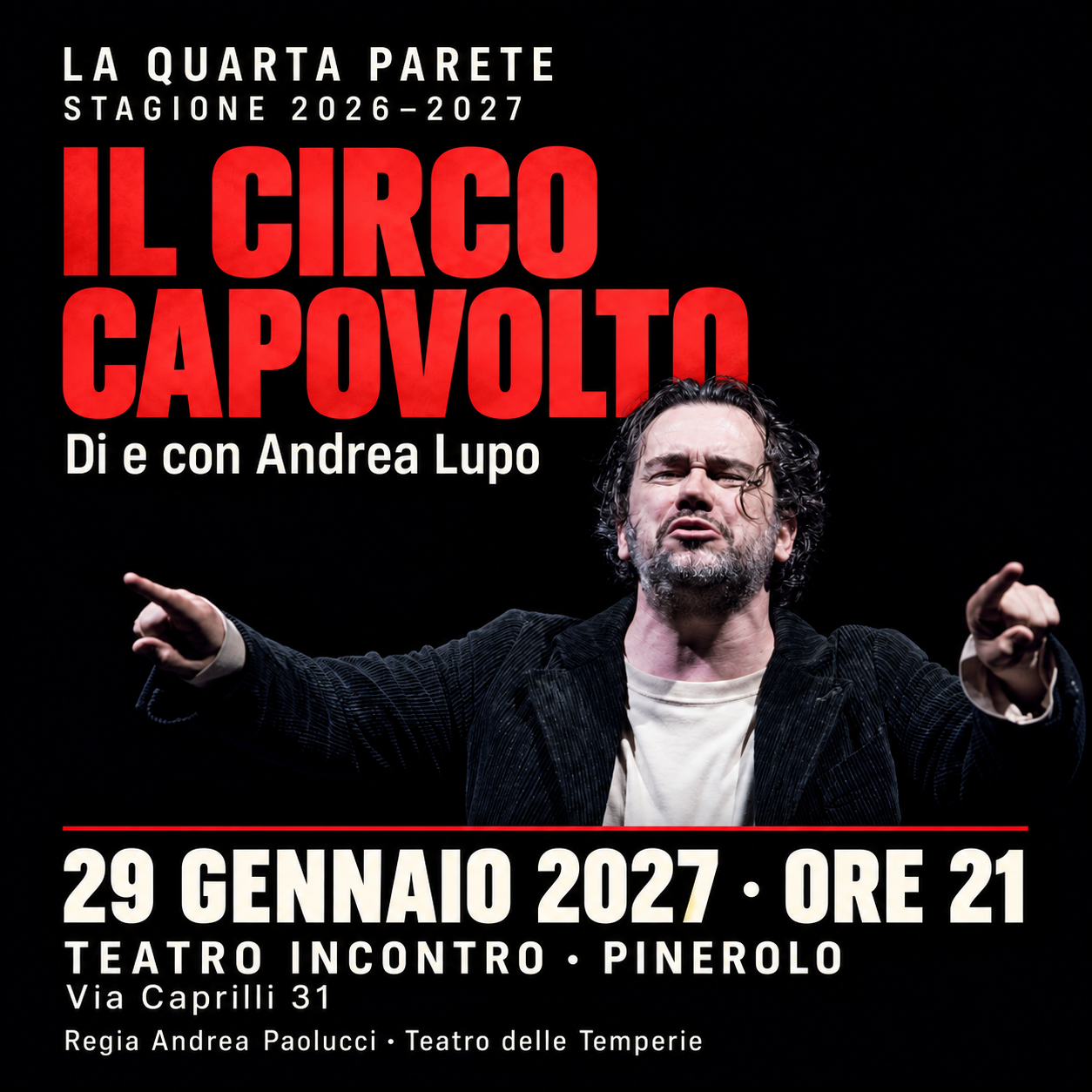 Il circo capovolto — La Quarta Parete 2026/27