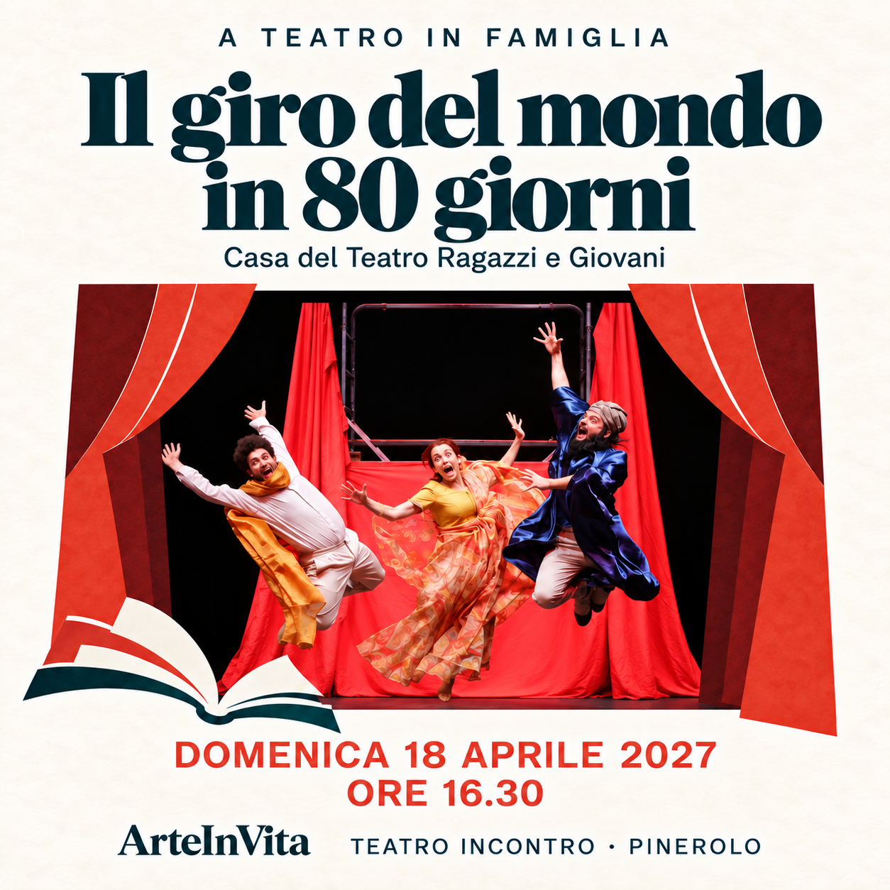 Il giro del mondo in 80 giorni — A teatro in famiglia 2026/27